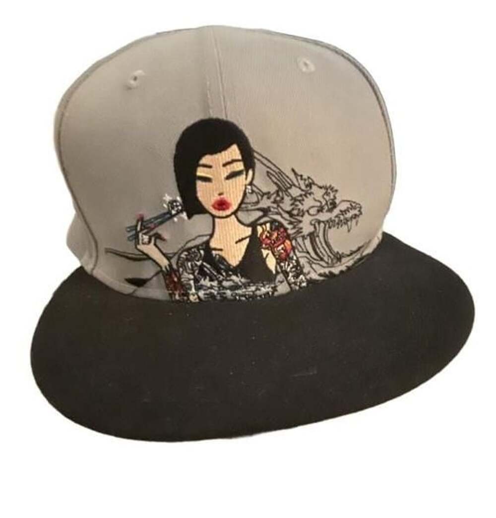 New Era x Tokidoki Snapback Hat Phoenix Rising Grey OSFM